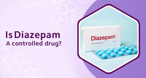 Is Diazepam a controlled Drug